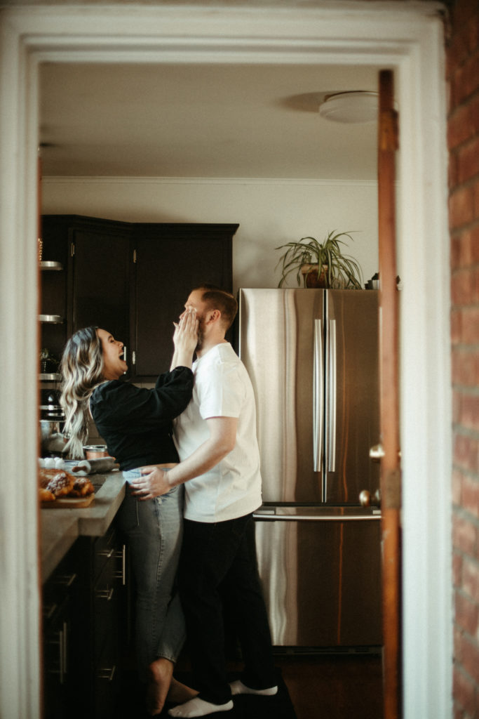 in-home engagement session
